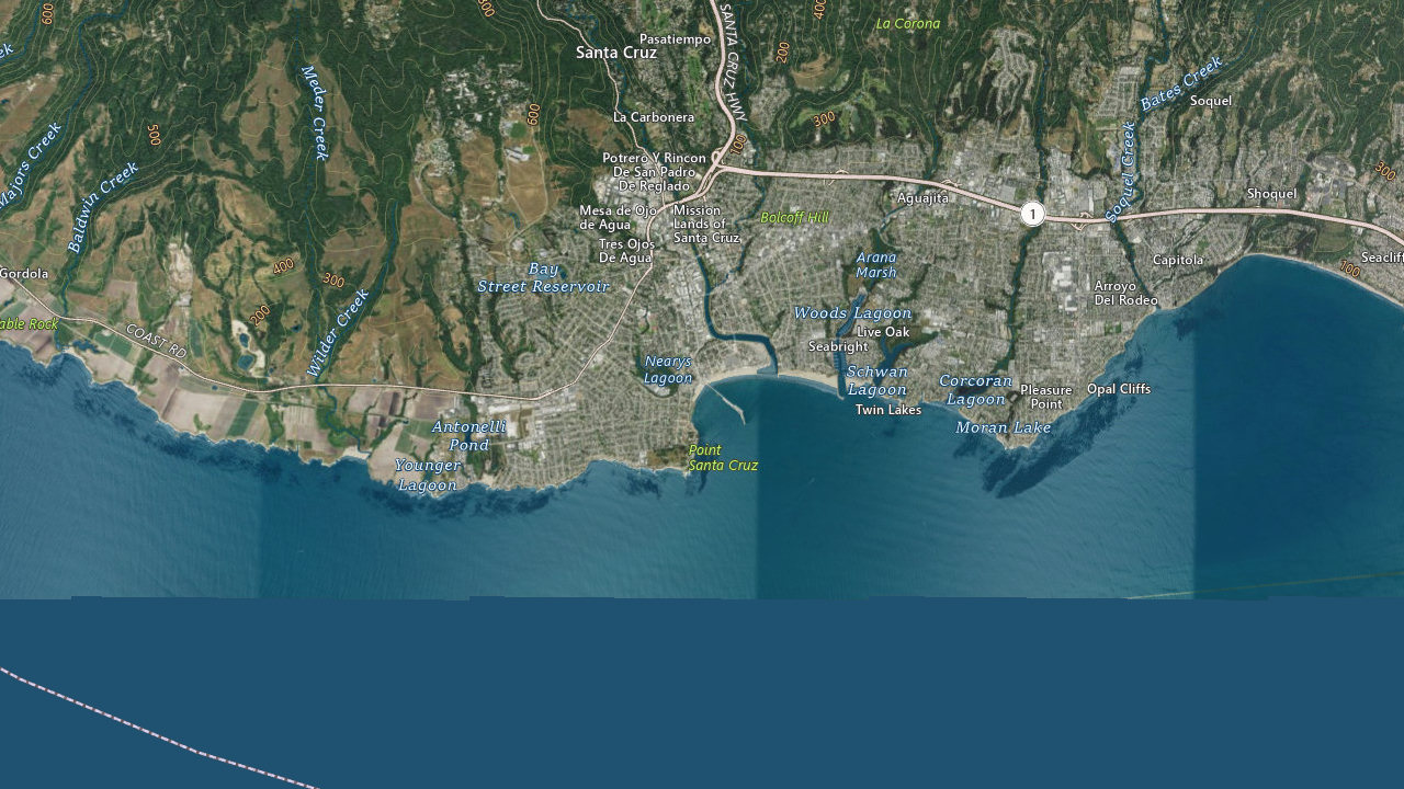 Map showing Salt & Pine Surf Co.