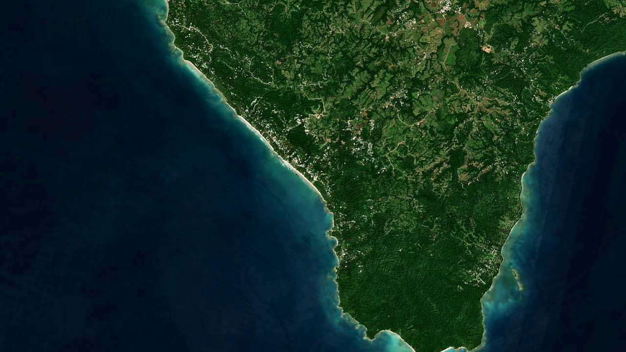 Map showing Santa Teresa Surf & Adventures