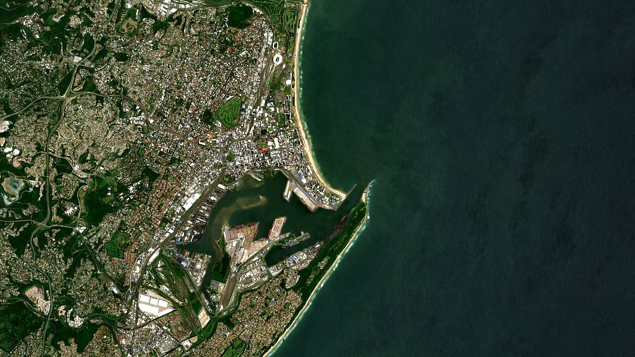 Map showing Living The Dream Surf School