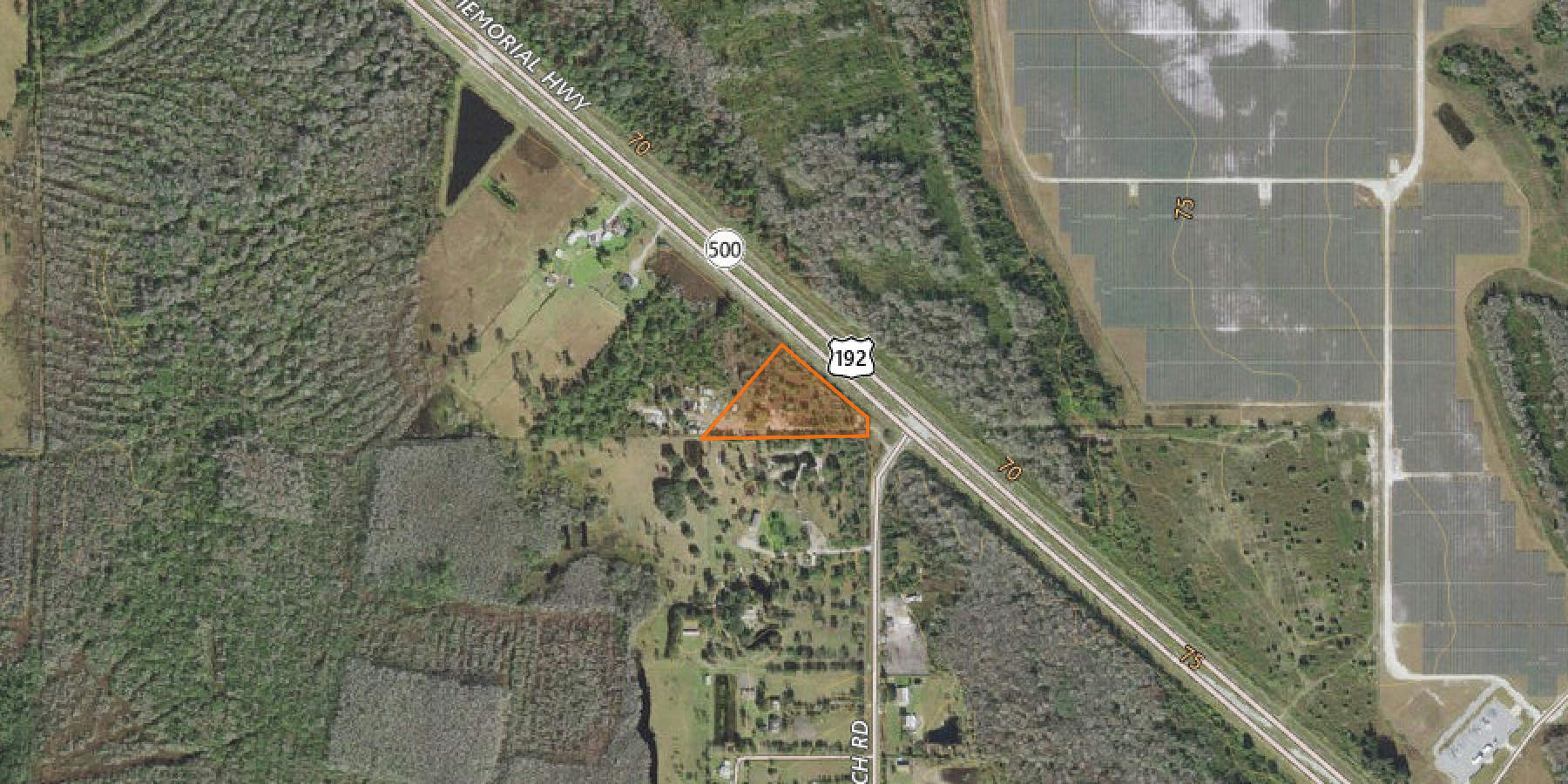 Map of parcel 0427320000001A0000