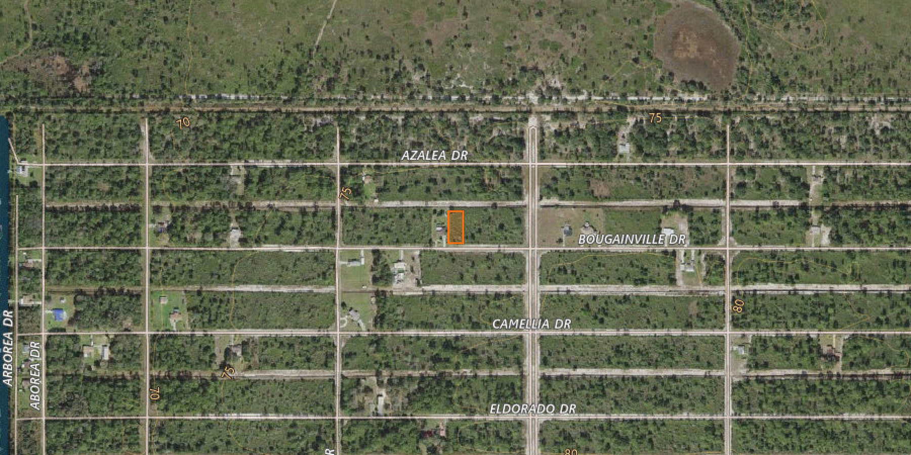 Map of parcel 293101994030013105