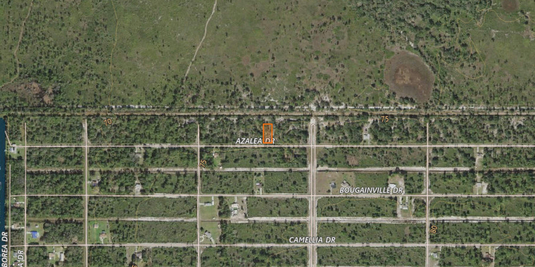 Map of parcel 293101994030013005