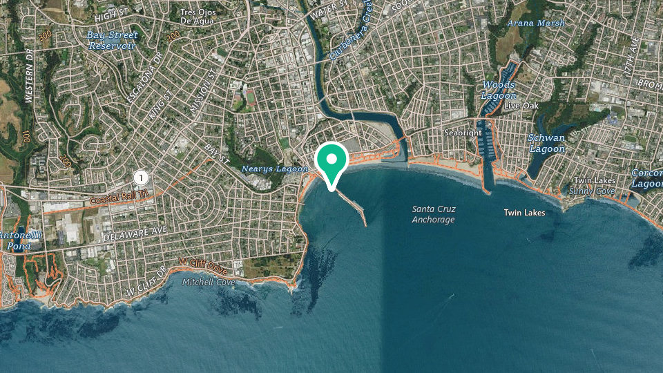 Map of Venture Quest Kayak