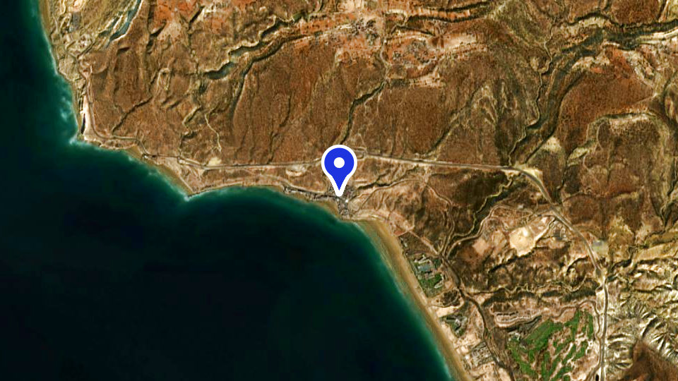 Map of Adventurekeys Surf Camp - Coworking Space - Yoga Retreat