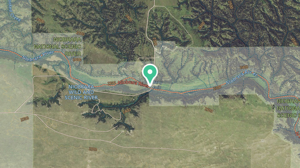 Map of Berry Bridge Resort Campground/Penbrook Campground
