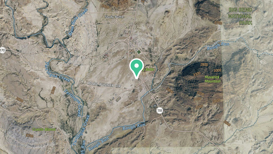 Map of Paisano Village RV Park & Inn