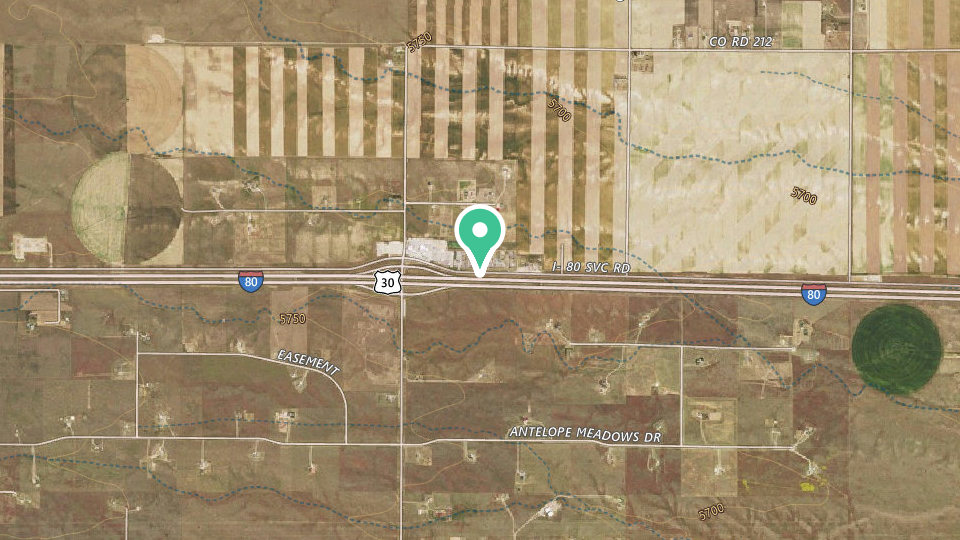 Map of WYO Campground & RV Park