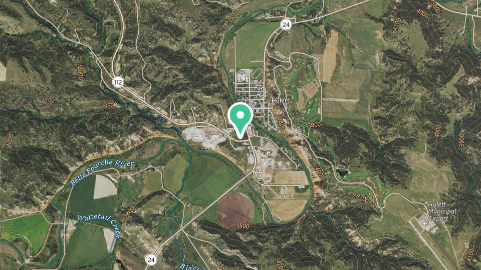 Map of Screaming Eagle Campground