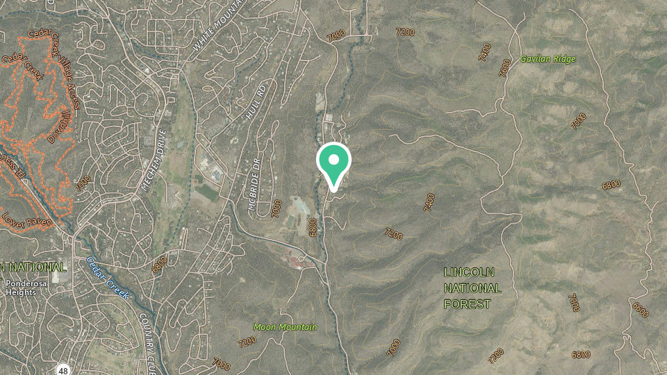 Map of El Cielo Motorcoach and RV Resort