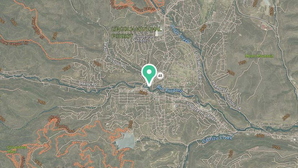 Map of Midtown Mountain Campground & RV Park