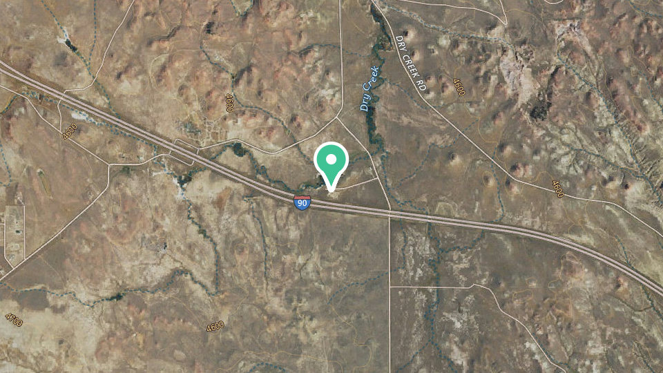 Map of Bighorn View RV Campground