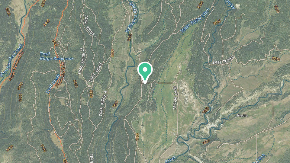 Map of Sportsman's Campground & Mountain Cabins