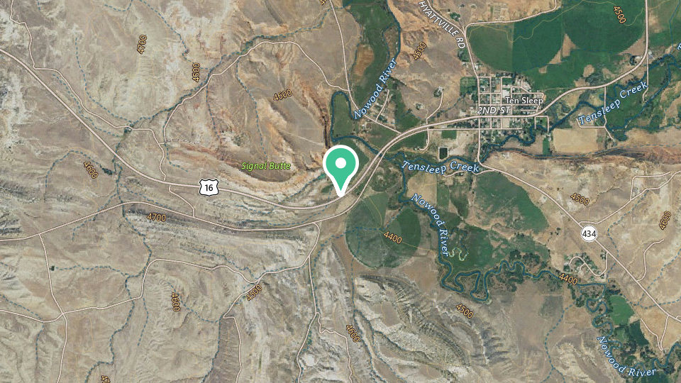 Map of Red Vista Village RV Park
