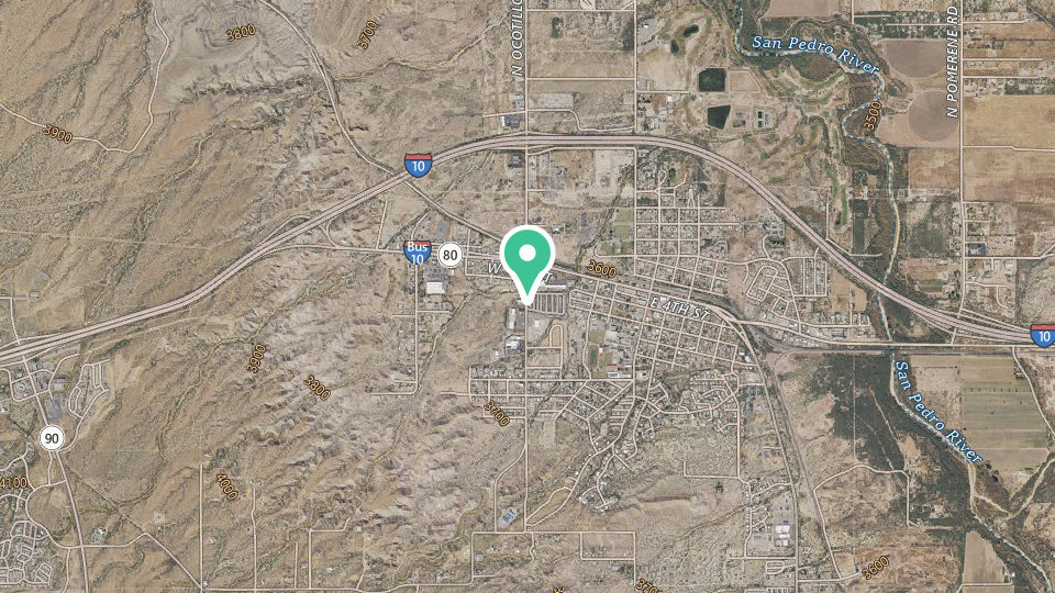 Map of Butterfield RV Resort