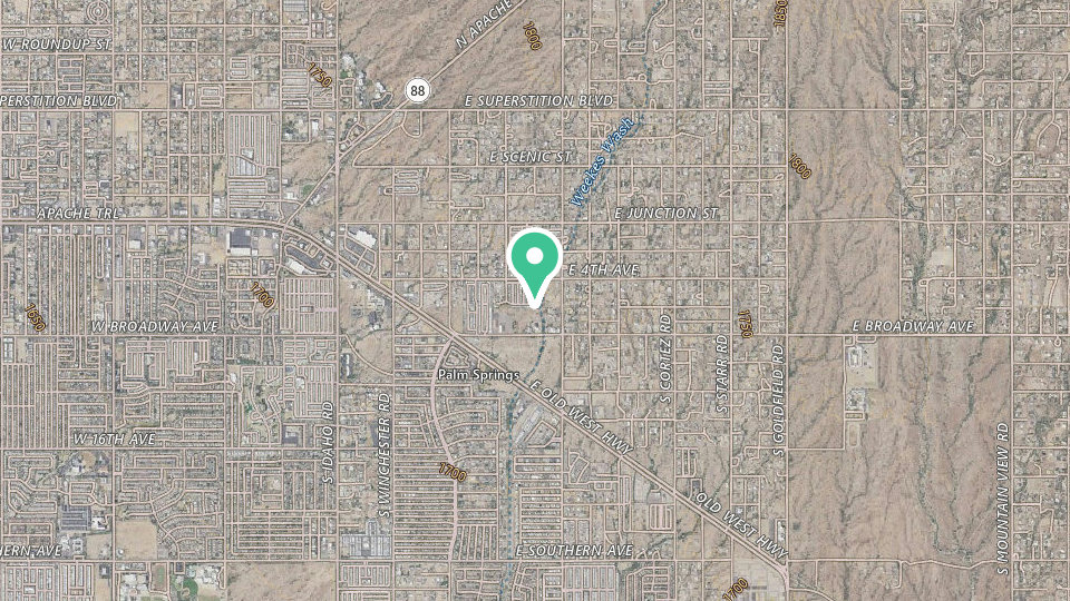 Map of Superstion Lookout RV Resort