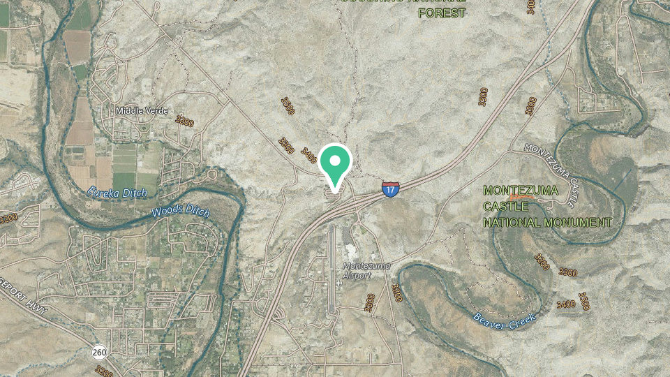 Map of Distant Drums RV Resort