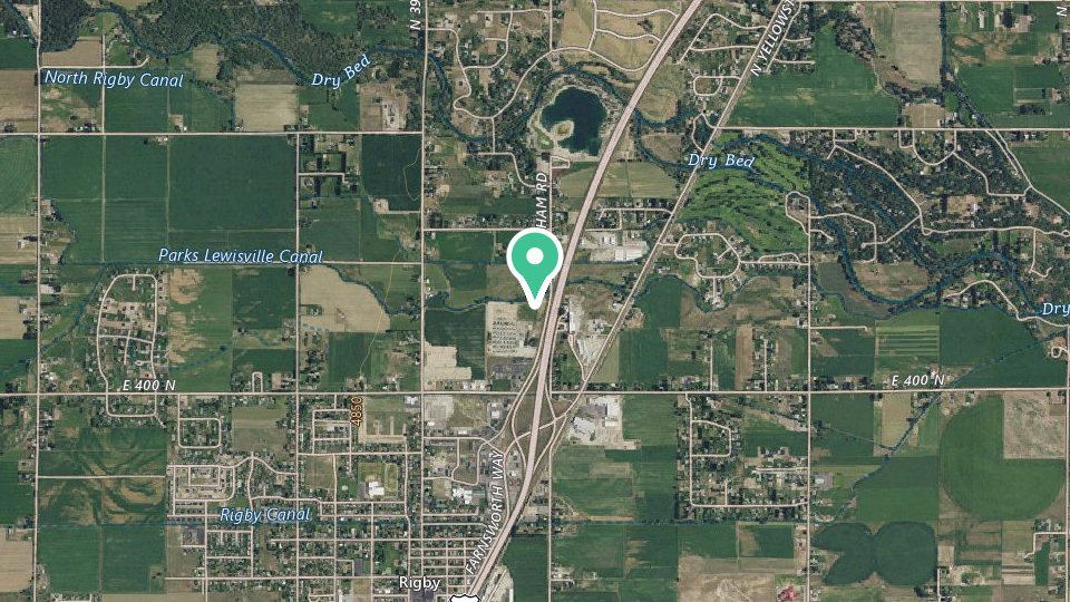 Map of Yellowstone Lakeside RV Park