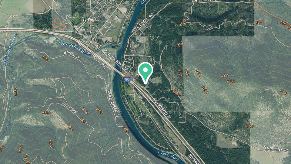 Map of The Nugget RV Resort