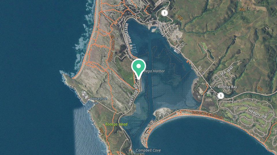 Map of Westside Regional Park and Campground