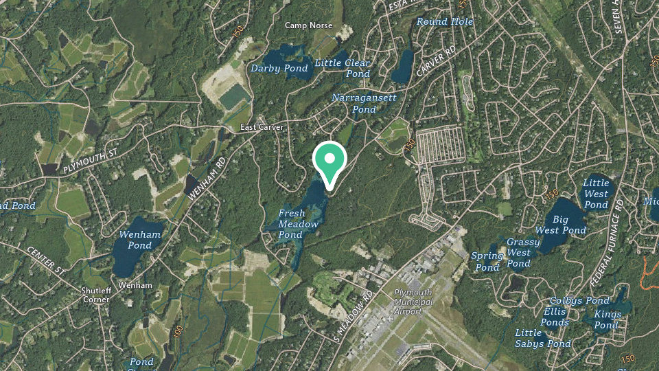 Map of Pinewood Lodge Campground and Function Hall