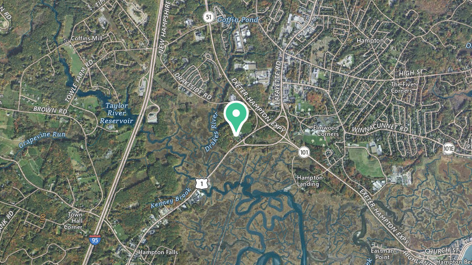 Map of Tidewater Campground