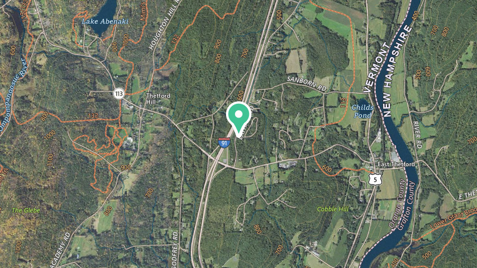 Map of Rest-N-Nest Campground