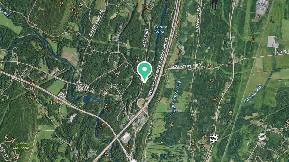 Map of Treetopia Airstream Hotel and RV Campground