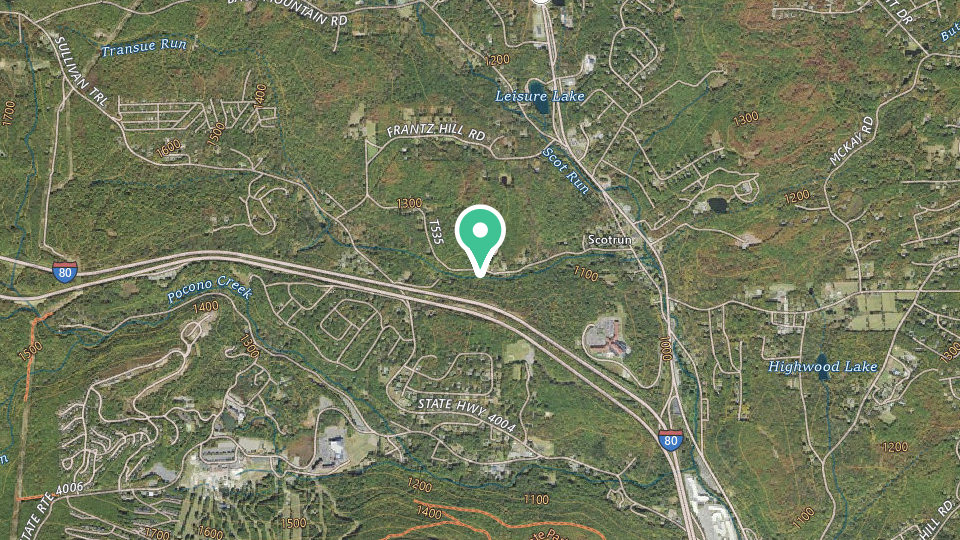 Map of Four Seasons Campground