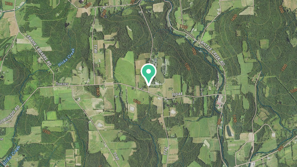 Map of Pine Cradle Lake Family Campground