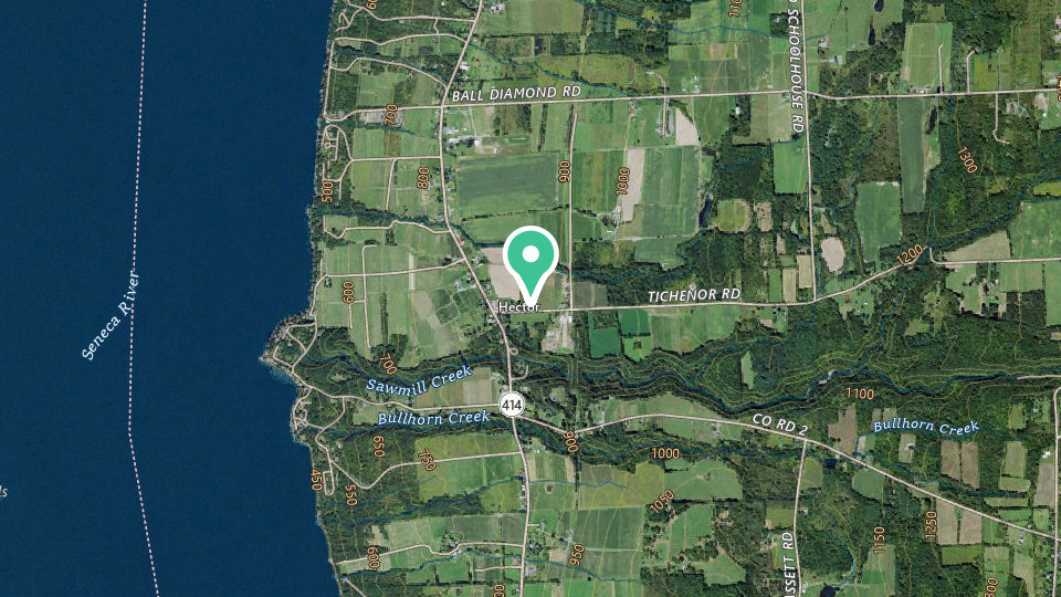 Map of Finger Lakes RV Resort