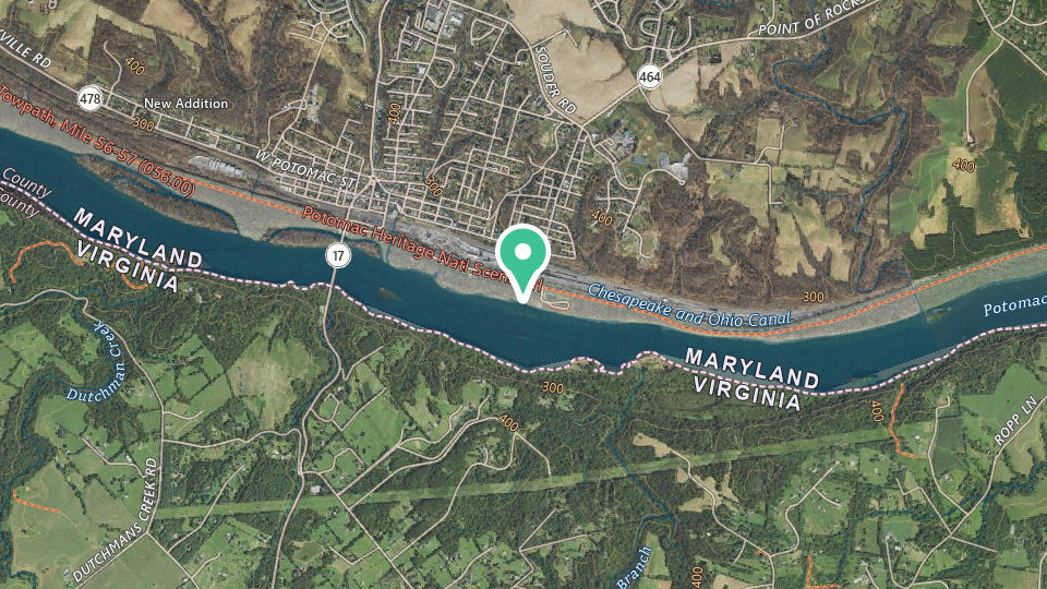 Map of Brunswick Family Campground