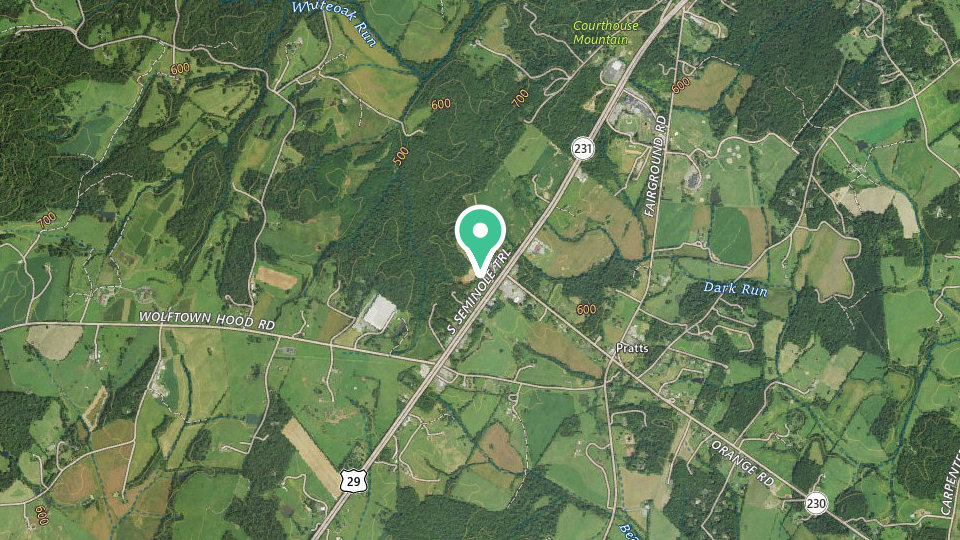 Map of MADISON VINES RV RESORT & COTTAGES