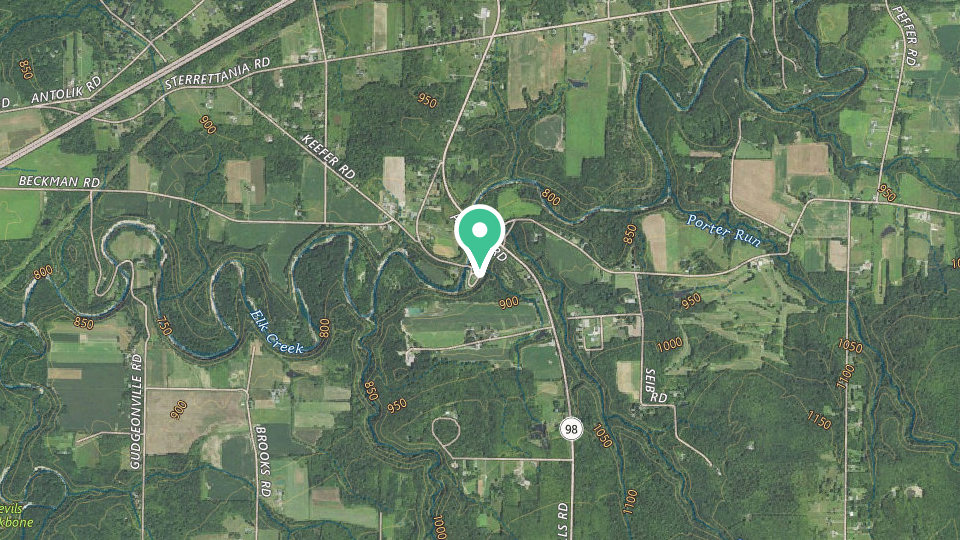 Map of Folly's End Campground