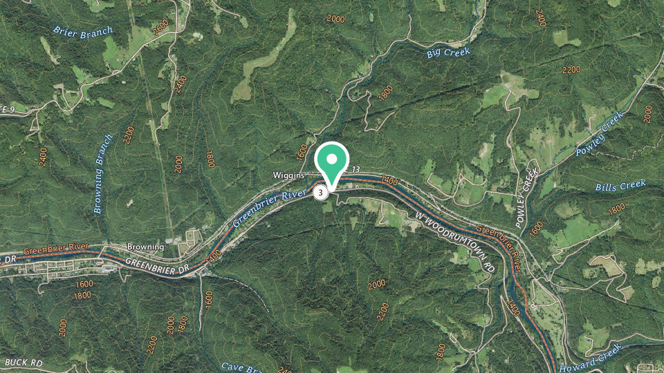 Map of River's Edge RV Park