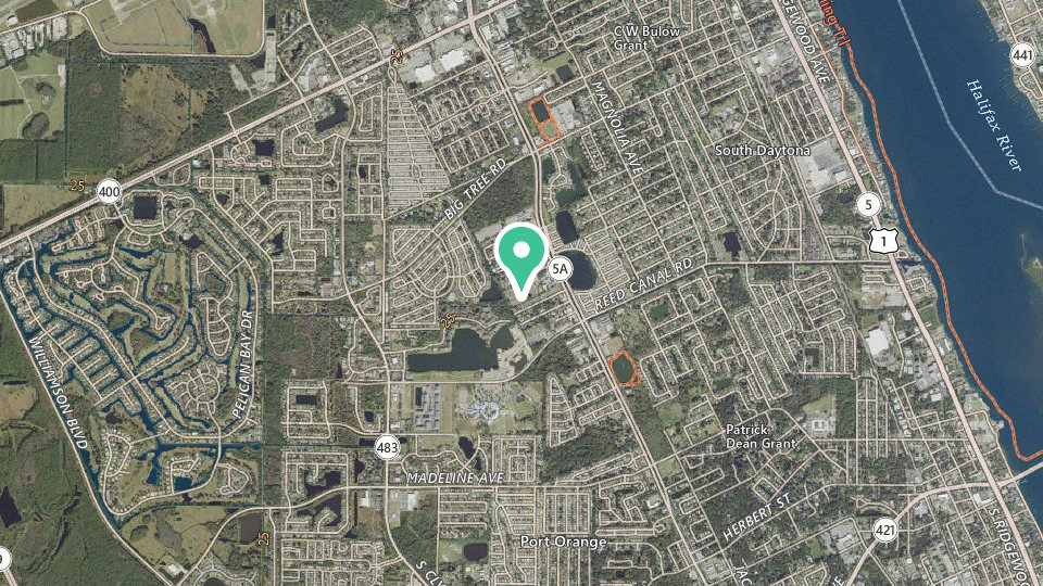 Map of Daytona RV Park