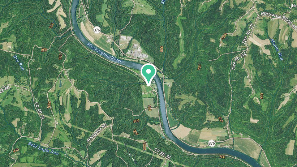 Map of Riversedge Campground & Marina