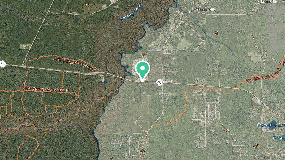 Map of Wilderness RV Resort