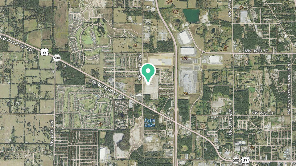 Map of Champions Run Luxury RV Resort
