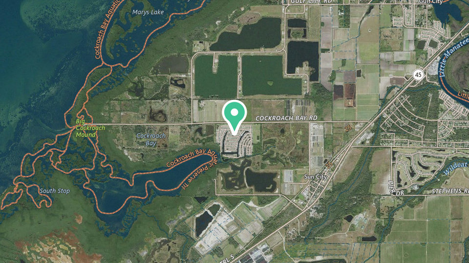 Map of Hawaiian Isles RV Resort