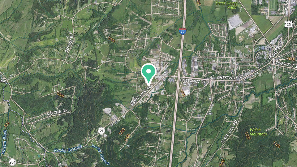 Map of Oh! Kentucky Campground and RV Park