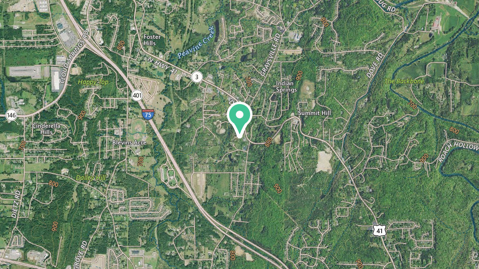 Map of Scenic City RV Campground
