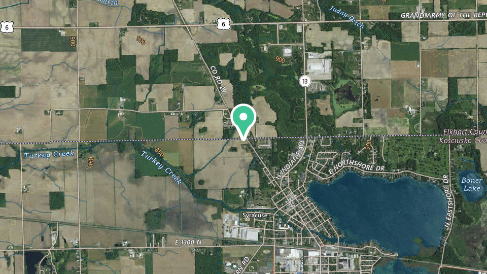 Map of North Trace RV resort