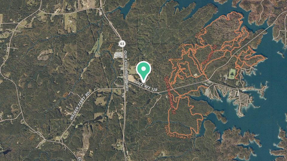 Map of The Retreat At Lake Martin