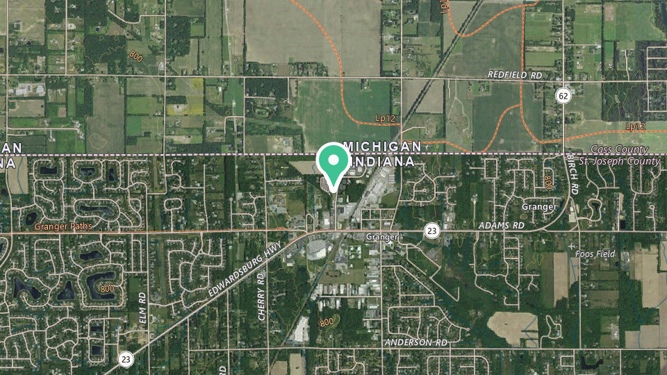 Map of Elkhart RV Resort