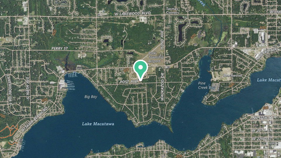 Map of Ottawa County Fairgrounds Campground