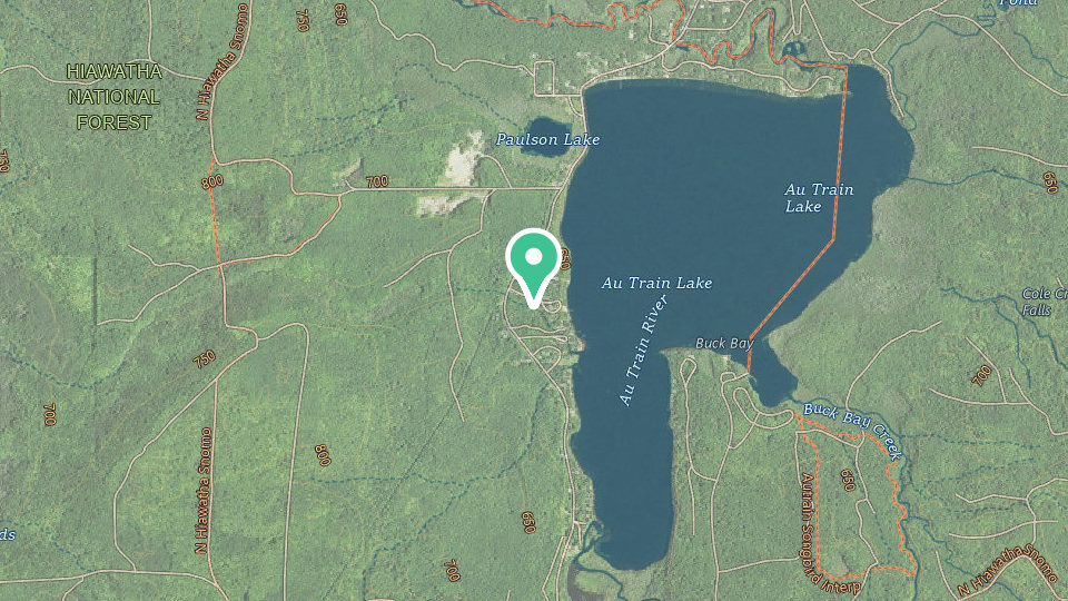 Map of Superior Times Resort & Campground