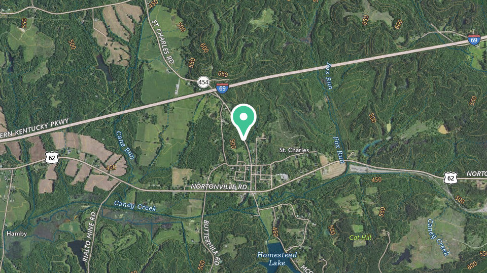 Map of Huggins Haven RV Campground