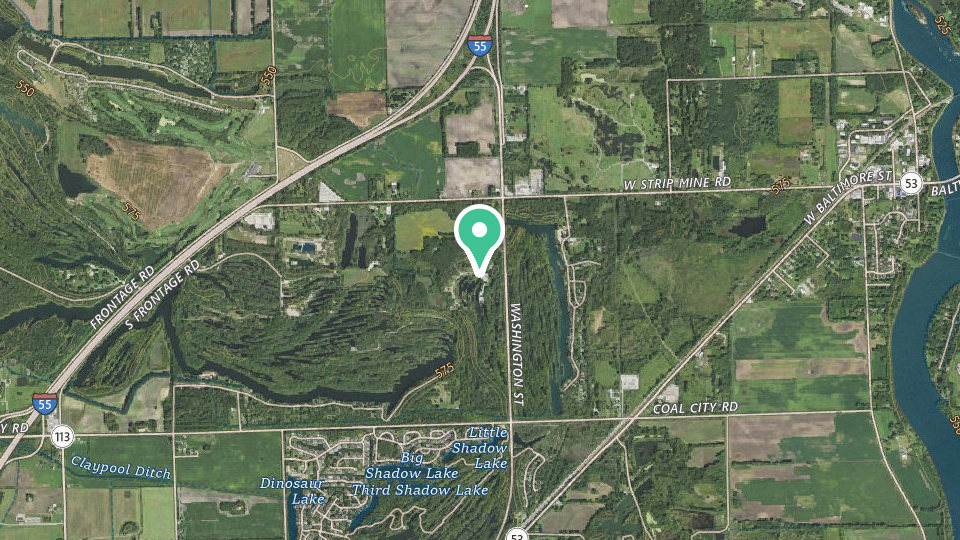 Map of Tameling RV Park and Campground