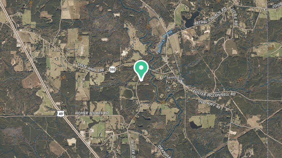 Map of Four Season's RV Park