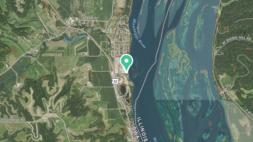 Map of Off Shore Resort & Campground